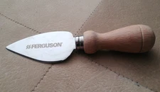 Ferguson Stainless Steel Hardwood Handle Cheese Knife Charcuterie Utensil Spread