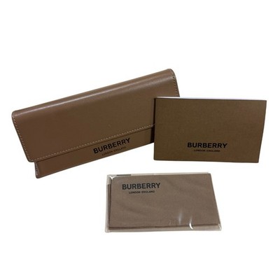 NEU BURBERRY BRAUN AUTHENTISCHE BRILLE SONNENBRILLE NUR ETUI