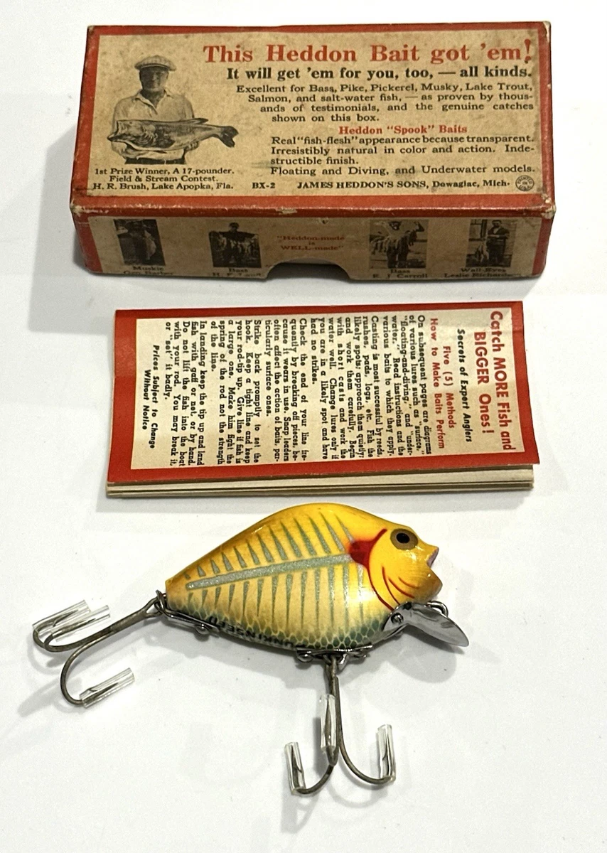 Heddon Vintage Fishing Lures for sale | eBay