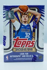 NEW SEALED 2025-2026 Topps Blaster Box 84 Cards NBA Basketball Cooper Flagg RC