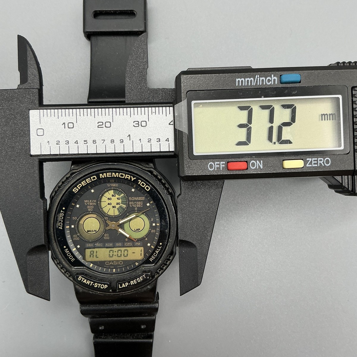 Vintage Casio Aw-20 Module 384 Speed Memory 100 Mens Watch for