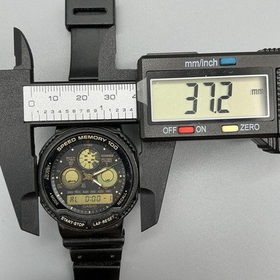 Vintage Casio Aw-20 Module 384 Speed Memory 100 Mens Watch for