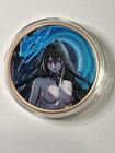1oz Copper Naughty Or Nice Coin Baddie Goddess of Dragon Blue — photo 2