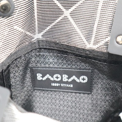 ISSEY MIYAKE BAOBAO Carat BB33AG610 Gray PVC Polyester Nylon