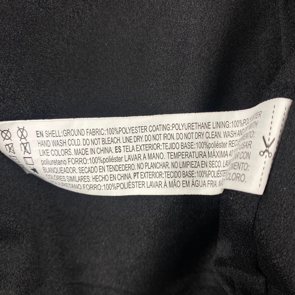 Forever 21+ Mujer 1X Vestido de Motociclista Negro Imitación Cuero Gótico Industrial Edgy Club Foto 4 de 4