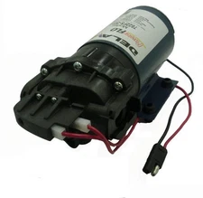 Delavan Diaphragm Flex Pump 12 V 60 PSI 2.2 GPM 3/4" QA, I-Series