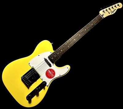 Squier by Fender Sonic Telecaster Canary Yellow Brand New w/gig-bag from JAPAN