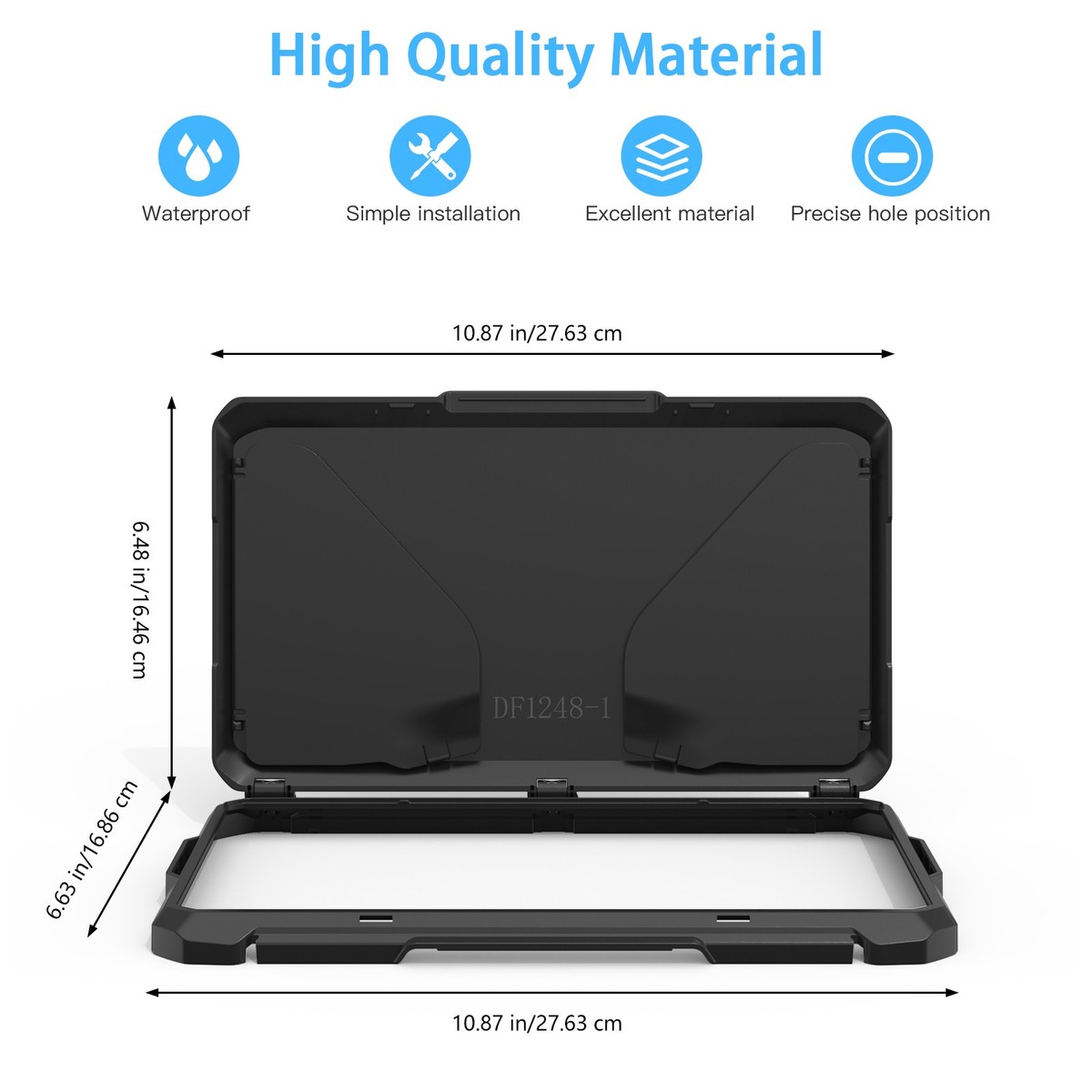 Visière Anti-soleil (Sun Visor) Pour Sondeur Lowrance Eagle Eye 9 - Neuf, Fabriqué En France