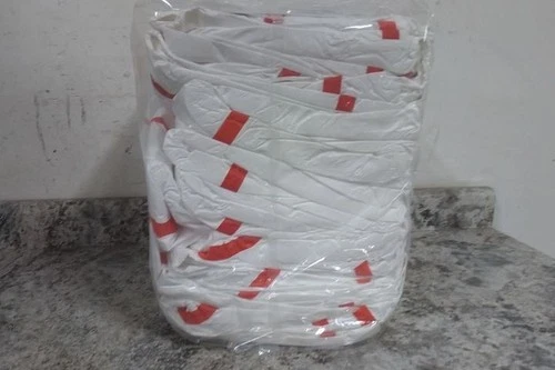 3M 4565-BLK-L 25 Pk Size L Zipper Closure Disposable Coveralls image 5