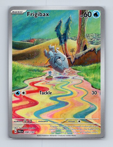 2023 Pokemon TCG Frigibax SV02: Paldea Evolved 208/193 Holo Illustration Rare NM