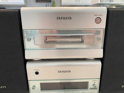 1999 Aiwa XR-M88 Compact CD/Cassette Deck/AM/FM/ W (2) SX-LM200