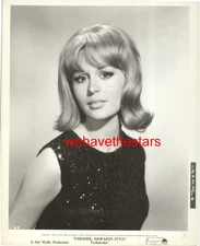 VINTAGE Marianna Hill SEXY BEAUTY '65 DBW Publicity Portrait