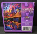 Psychodelic New York City Lights NY Skyline Brooklyn Bridge 350 Jigsaw Puzzle — photo 2