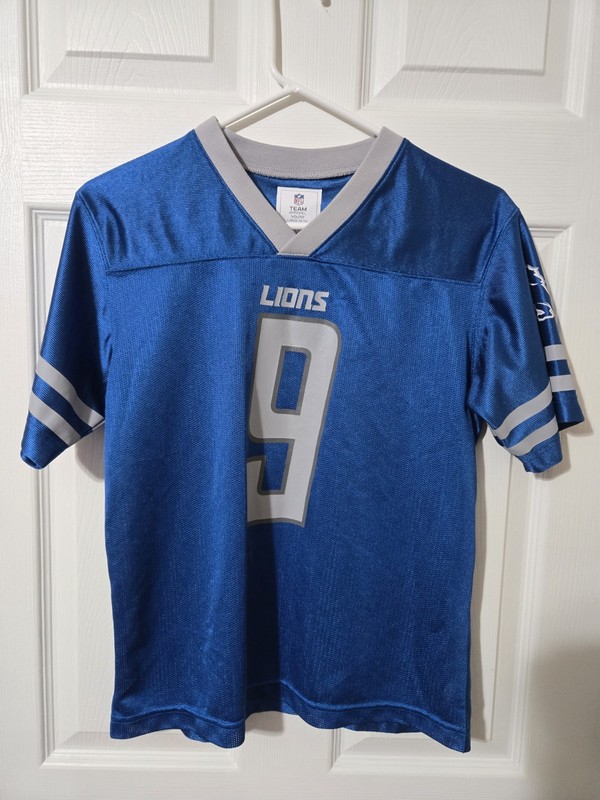 Detroit Lions Matthew Stafford Youth Large Jersey NFL Licensed