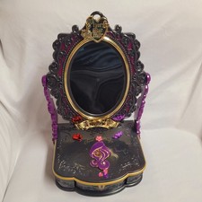 RARO Y2K Ever After High Muñecas Tocador Espejo Mágico Joyería Baratija Caja 16"