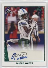 2021 Leaf Memories 1990 Base Green Spectrum 30/35 Duece Watts #BA-DW1 Auto 1b8