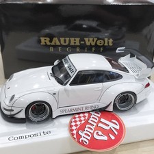 AUTOart 1/18 Porsche RWB RAUH Welt 993 White Gun Grey Wheels Conposite 78150