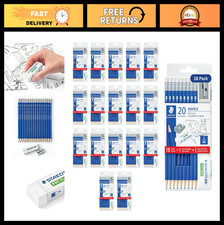 18-Pack Pre-Sharpened #2 HB Pencils with Eras...