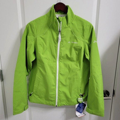 NWT VAUDE Women's Sz L Hurricane Jacket III Windproof/Breathable/Water Resistant