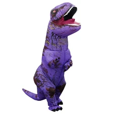 T-Rex Inflatable Dinosaur Costume Teen/Adult Halloween Party Outfit Cosplay Suit
