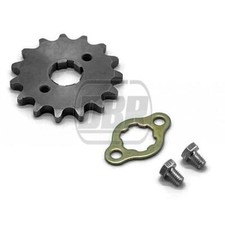 17 Tooth Front Sprocket And Bolts 17mm Spline Shaft 420 Pitch Pit Bike Pitbike