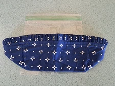 Longaberger Fabric liner in Classic Blue for your Small Berry basket