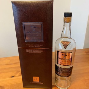 Macallan Oscuro Old Type Single Malt Empty Bottle Box From Japan Ebay