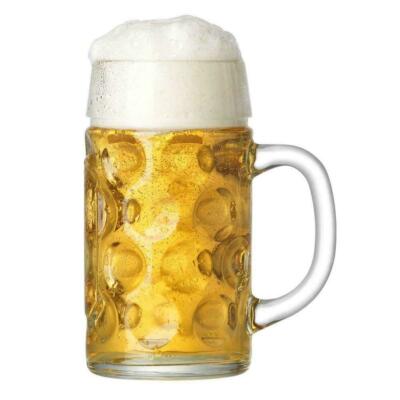 Borgonovo Brema Beer Glasses Box of 6 Made in Italy