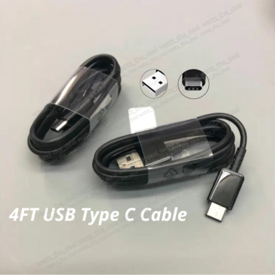 For Samsung Galaxy S20 Ultra S10 S9 Note 20 10 USB Type-C Cable 4FT Fast Charger