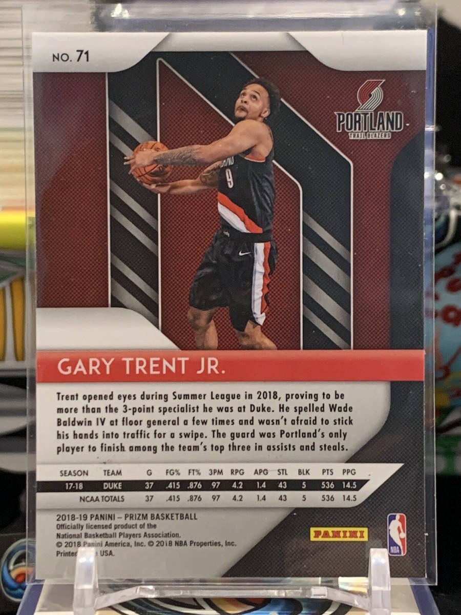 2018-19 Panini Prizm #71 Gary Trent Jr. Rookie Card RC2R | eBay