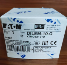 1pcs EATON DILEM-10-G 24VDC miniature DC contactor XTMC9A10