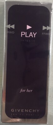 Givenchy Play Intense For Her EDP 2.5 OZ/ 75 ML Eau De Parfum Spray NIB Sealed