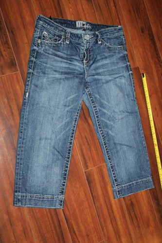 Denim crop capris | eBay