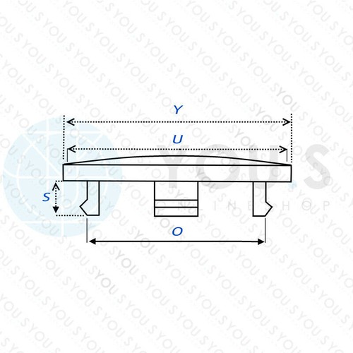 8x tapacubos tapa cubo cubierta llanta gris 74,5 66,0 mm AA01L zB para RH Intra - Imagen 2 de 2