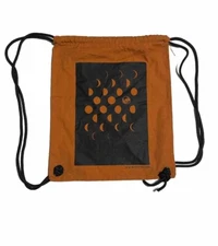 Nike Moon Racer Drawstring Bag Backpack Orange Casual Outdoors