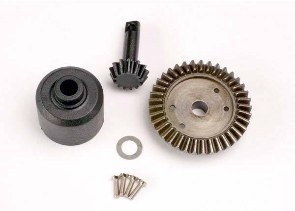 Traxxas 4981 Ritzel/Diff Trägerring 37T/13T – Original-Getriebeteil Für Traxxas RC-Modelle
