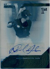 Nick Franklin 2009 TriStar SP SWITCH-HIT Var. Autograph Rookie Auto Plate 1/1
