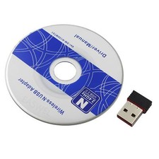 Mini Dual Band 150Mbps USB WiFi Wireless Adapter For Notebook Laptop PC