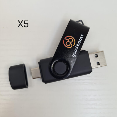 8GB Speicherstick X5 doppelseitig USB + USB-C guter Boost Neu