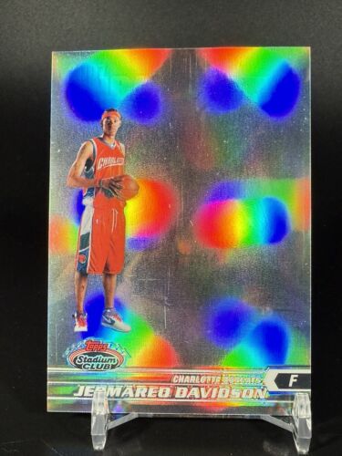 2007 Topps Stadium Club Chrome Refractor /999 Jermareo Davidson #135 Rookie RC