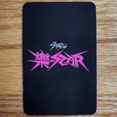 Changbin Official Aladin Lucky Draw Photocard Stray Kids Rock Star