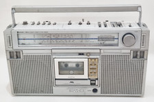 Vintage JVC Boombox RC-M60W Cassette   RARE   - For Parts only