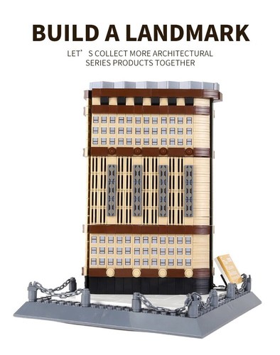 Wange Bloque de Construcción Juguetes Arquitectura Mundial Ladrillos Modelo para Adultos o Niños - Imagen 122 de 872