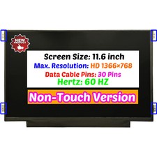 11.6" for Lenovo Chromebook 100E 81MA0000US Led Lcd Non-Touch Screen HD 1366x768
