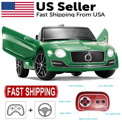 Licensed Bentley Style Kids Electric Ride On Car Children Gift w/ Remote Control