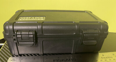Traveling Compact Cigar Humidor HERF-A-DOR by Humi-Care Good Condition