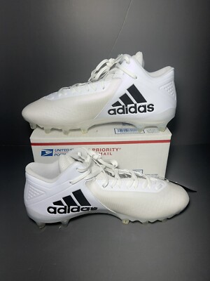 Men\'s Adidas FX1307 Freak Mid Football Cleats Shoes White Black Size NEW Adidas Freak Mid Football Cleats “White Black” Men main image 2