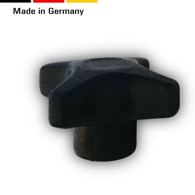 1 Kreuzgriff/Sterngriff mit Buchse M5 M6 M8 M10 Griff 40/60mm Kunststoff/Messing - Bild 1 von 4