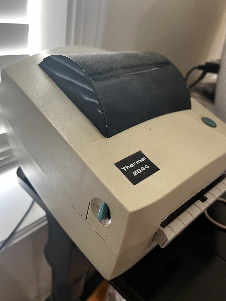 Zebra LP2844 Direct Thermal Label Printer - Image 2 of 2