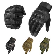 Tactical Gloves Rubber Guard Touch Screen Army Military Combat Shooting Hunting